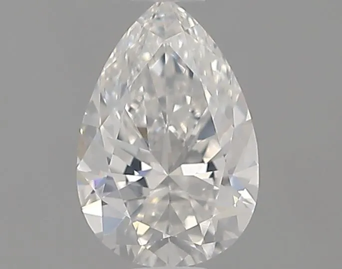 0.60ct Pear Natural Diamond (Colour F, Clarity SI1, Cut GD, GIA Certified)