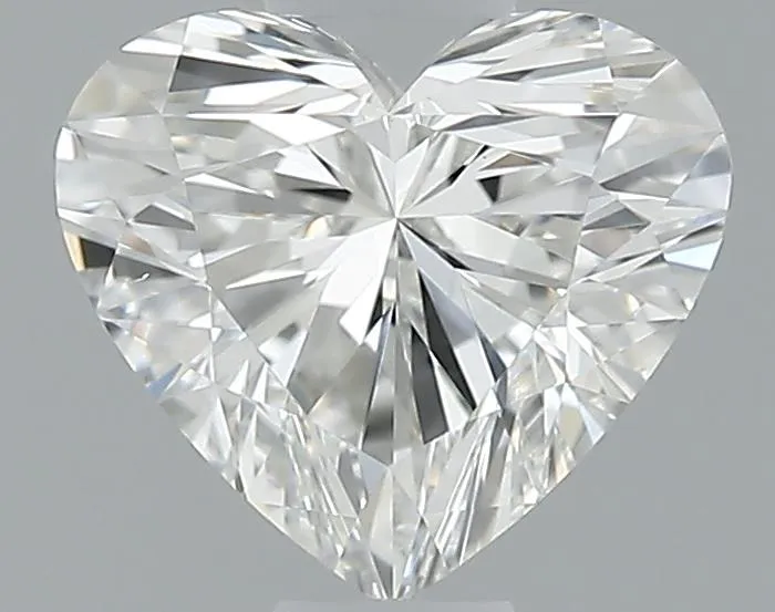 0.62ct Heart Natural Diamond (Colour G, Clarity VVS2, Cut GD, GIA Certified)