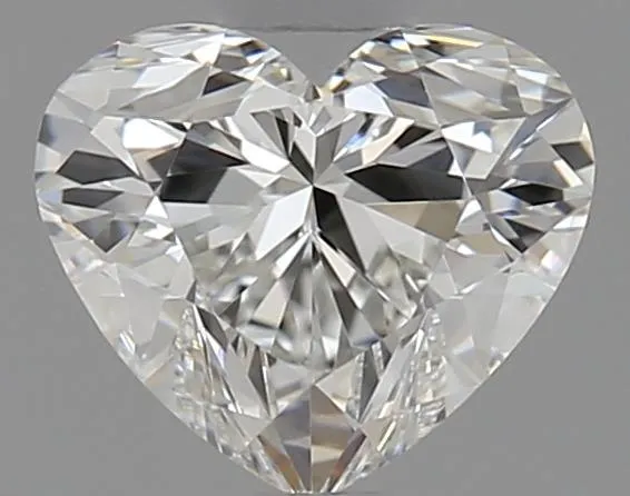 0.62ct Heart Natural Diamond (Colour H, Clarity VVS2, GIA Certified)