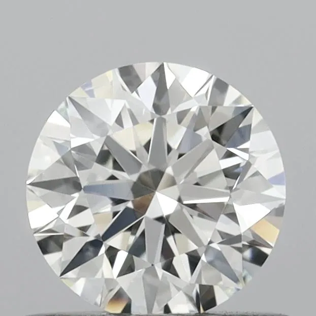 0.63ct Round Natural Diamond (Colour H, Clarity IF, Cut EX, IGI Certified)