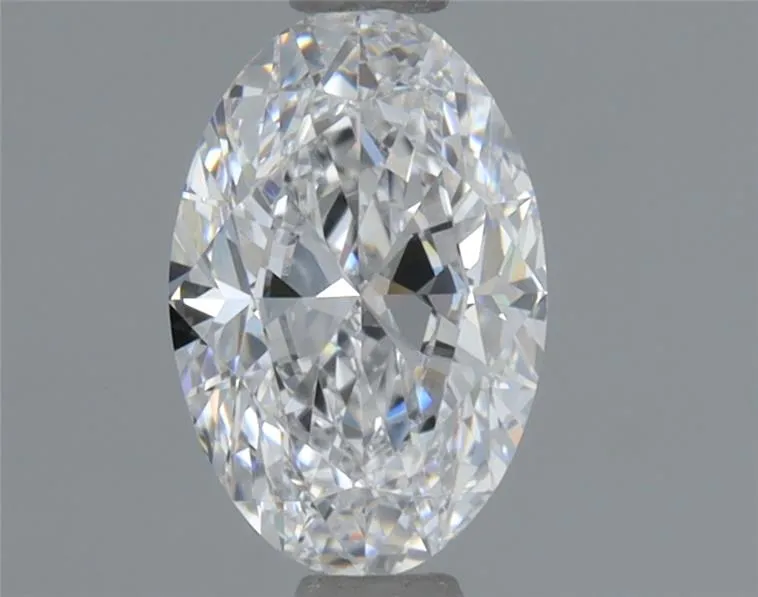 0.66ct Oval Natural Diamond (Colour D, Clarity VVS2, GIA)