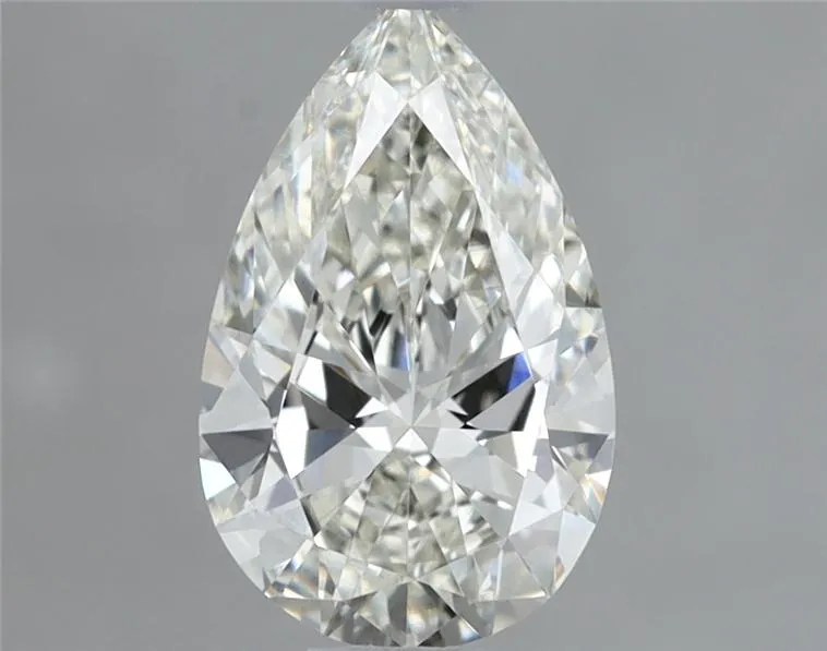 0.69ct Pear Natural Diamond (Colour H, Clarity VS1, Cut VG, IGI Certified)