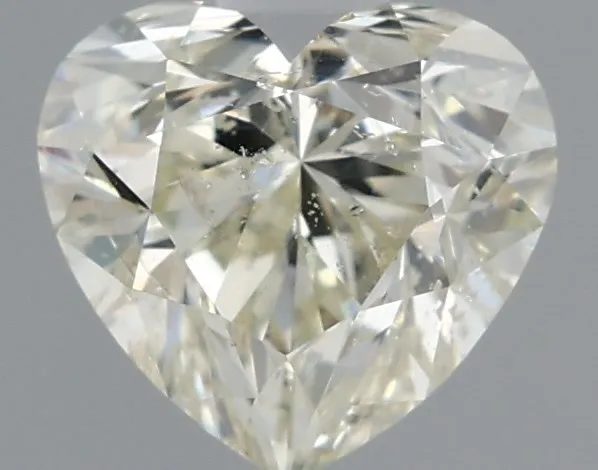 0.70ct Heart Natural Diamond (Colour J, Clarity SI2, Cut VG, IGI Certified)