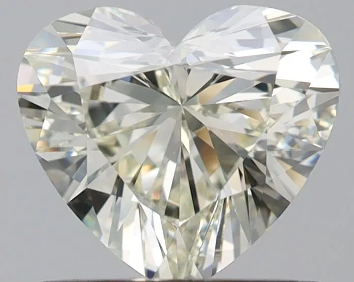 0.70ct Heart Natural Diamond (Colour J, Clarity VVS2, Cut VG, IGI Certified)