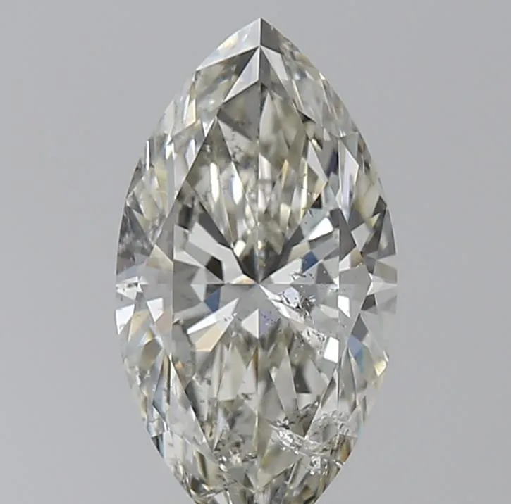 0.70ct Marquise Natural Diamond (Colour J, Clarity SI2, Cut VG, IGI Certified)
