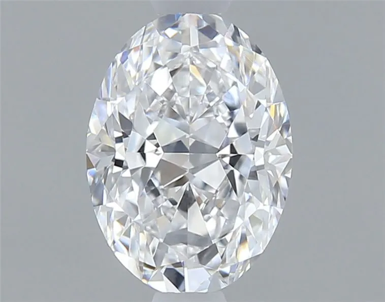 0.70ct Oval Natural Diamond (Colour D, Clarity VVS2, GIA Certified)
