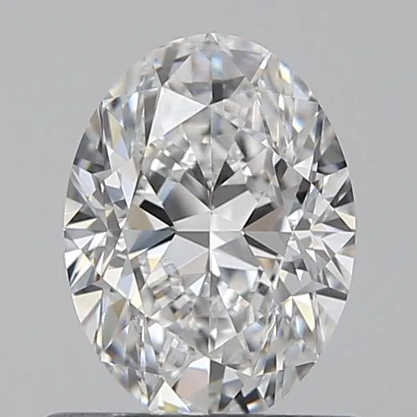 0.70ct Oval Natural Diamond (Colour E, Clarity IF, Cut VG, GIA Certified)