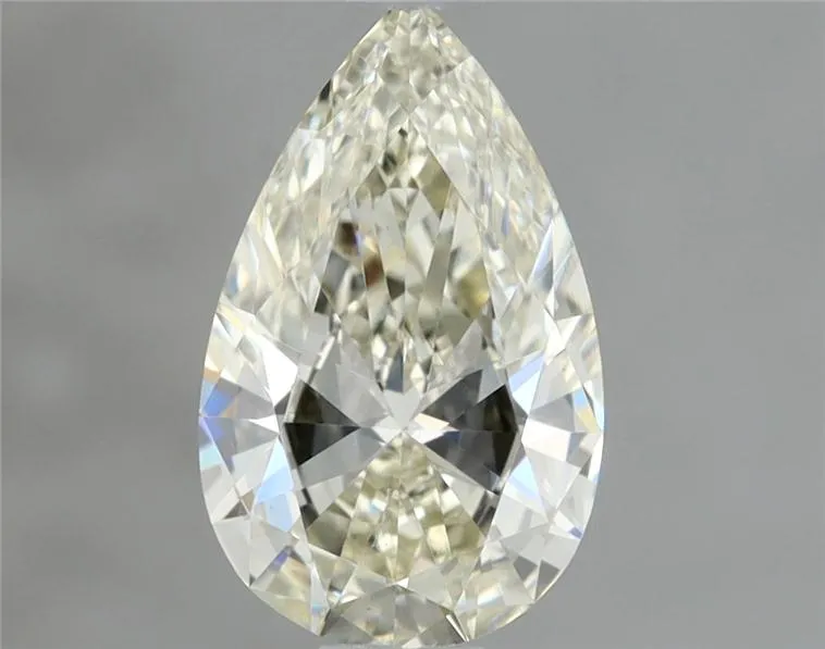 0.70ct Pear Natural Diamond (Colour J, Clarity VS2, Cut VG, IGI Certified)