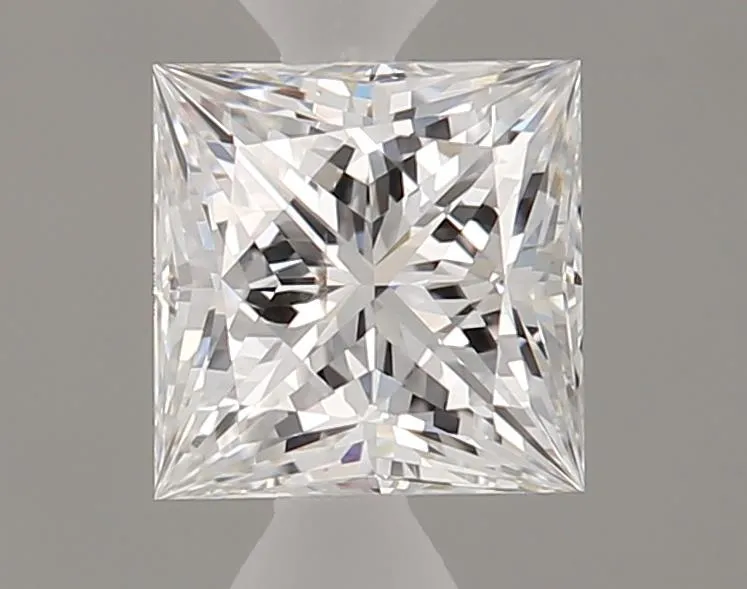 0.70ct Princess Natural Diamond (Colour E, Clarity SI2, GIA Certified)