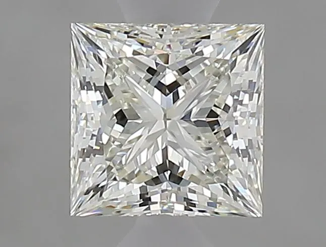 0.70ct Princess Natural Diamond (Colour J, Clarity VVS1, GIA Certified)