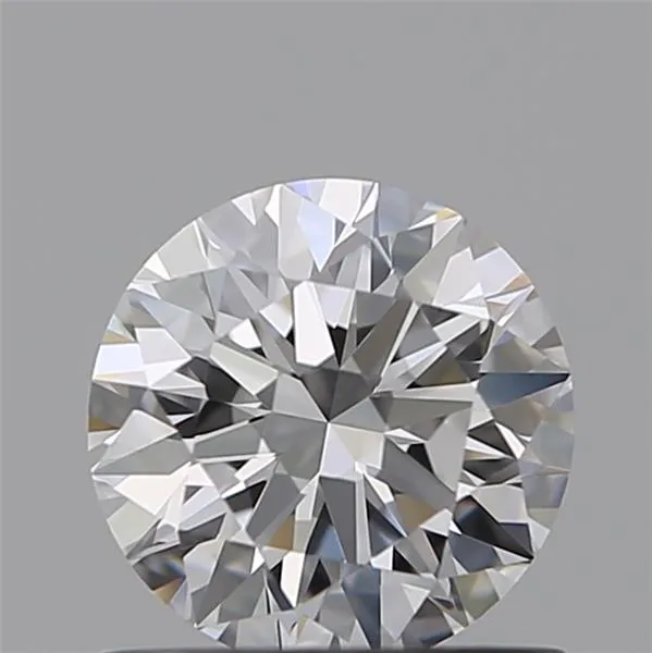 0.70ct Round Natural Diamond (Colour D, Clarity IF, Cut EX, IGI Certified)