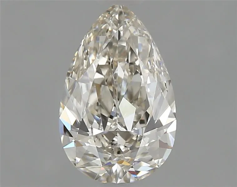 0.71ct Pear Natural Diamond (Colour J, Clarity IF, GIA Certified)