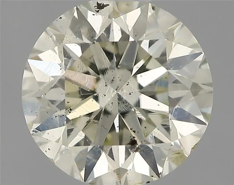 0.71ct Round Natural Diamond (Colour J, Clarity SI2, Cut EX, IGI Certified)