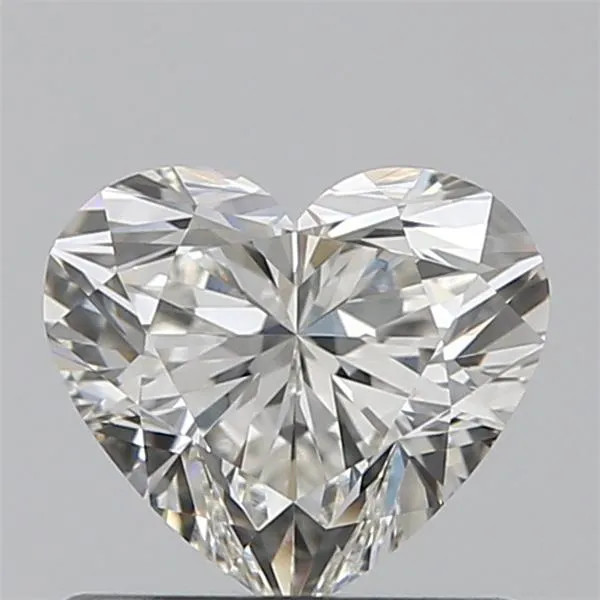 0.72ct Heart Natural Diamond (Colour H, Clarity VS2, Cut VG, IGI Certified)