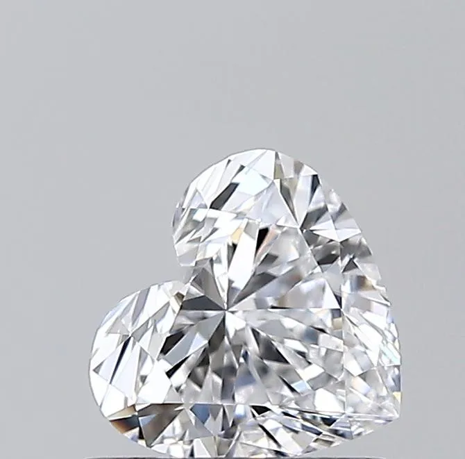 0.73ct Heart Natural Diamond (Colour D, Clarity FL, GIA Certified)