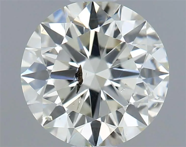 0.74ct Round Natural Diamond (Colour J, Clarity SI2, Cut EX, IGI Certified)