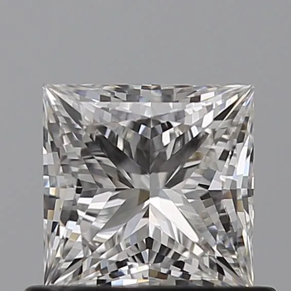0.75ct Princess Natural Diamond (Colour F, Clarity VVS1, GIA Certified)
