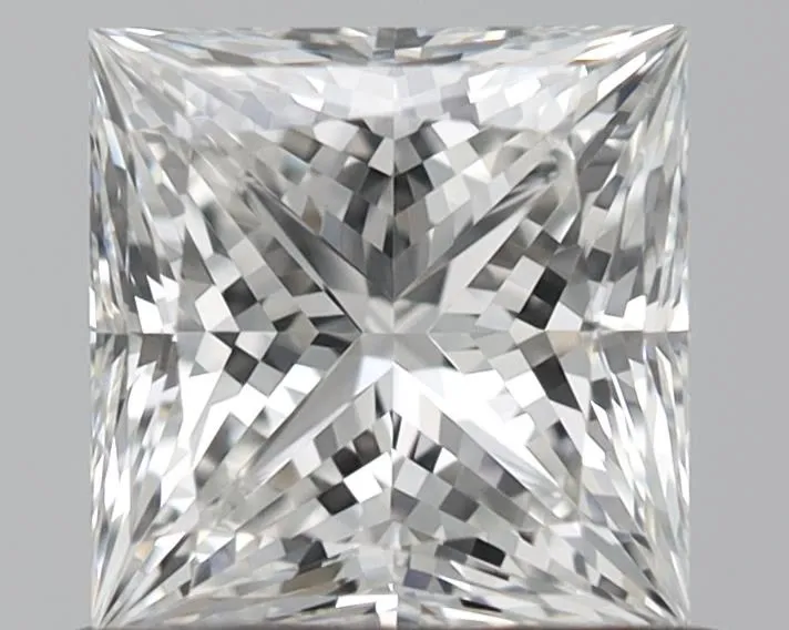 0.76ct Princess Natural Diamond (Colour H, Clarity VVS2, GIA Certified)