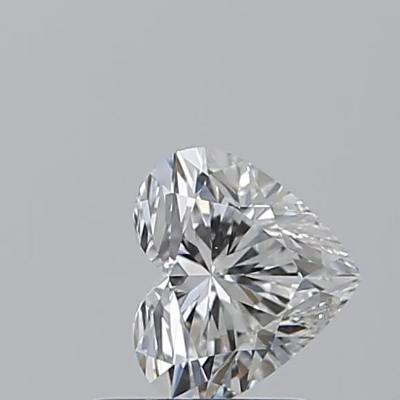 0.80ct Heart Natural Diamond (Colour F, Clarity VS2, GIA Certified)