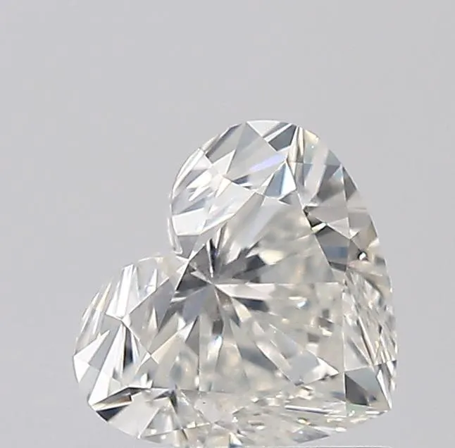 0.80ct Heart Natural Diamond (Colour G, Clarity SI1, Cut VG, IGI Certified)