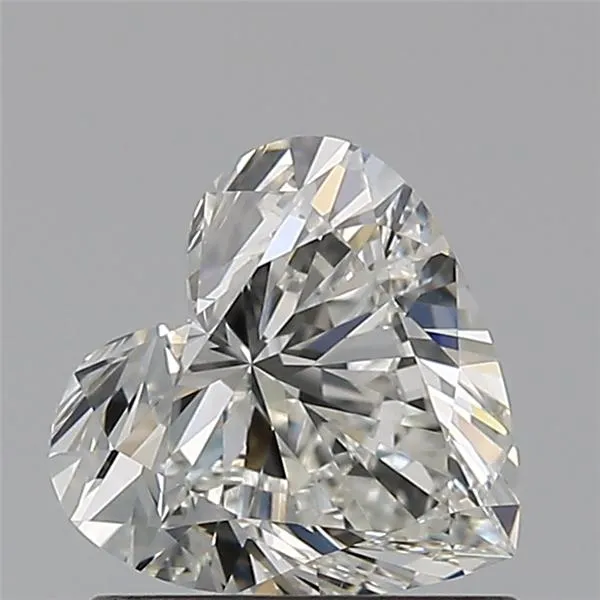 0.80ct Heart Natural Diamond (Colour G, Clarity VVS2, Cut VG, IGI Certified)