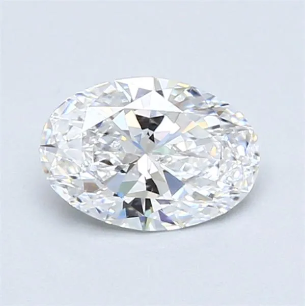 0.80ct Oval Natural Diamond (Colour D, Clarity IF, Cut EX, GIA Certified)