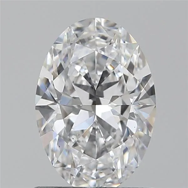 0.80ct Oval Natural Diamond (Colour D, Clarity VS2, Cut EX, GIA Certified)