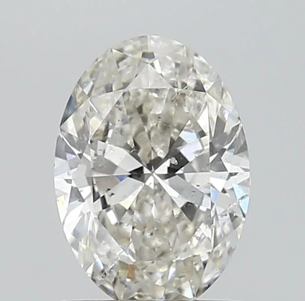 0.80ct Oval Natural Diamond (Colour H, Clarity SI2, Cut VG, IGI Certified)
