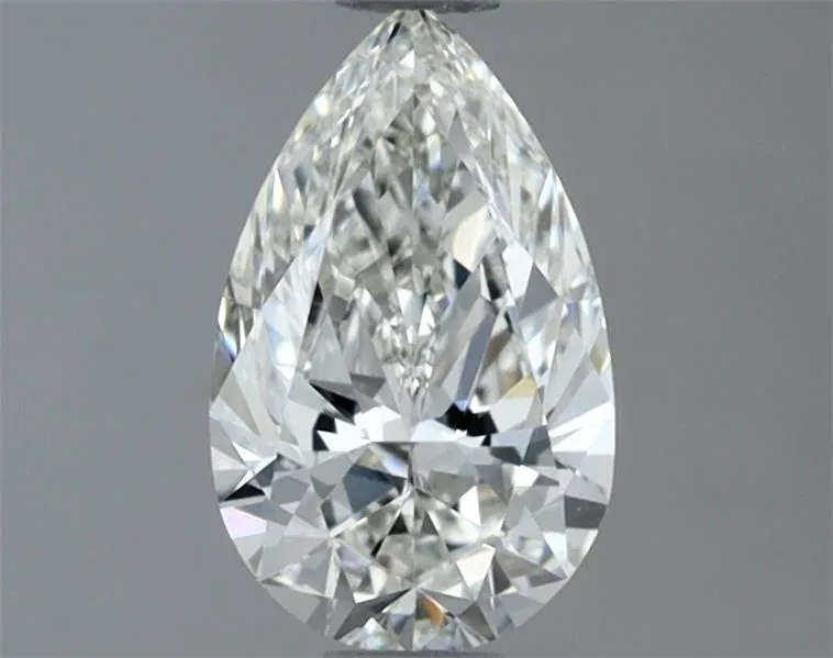 0.80ct Pear Natural Diamond (Colour H, Clarity IF, Cut VG, IGI Certified)