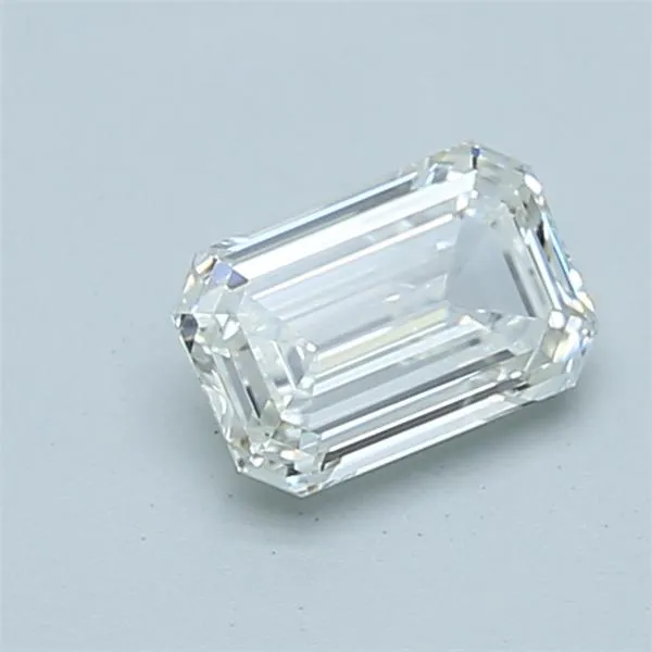 0.81ct Emerald Natural Diamond (Colour G, Clarity VVS1, Cut VG, IGI Certified)