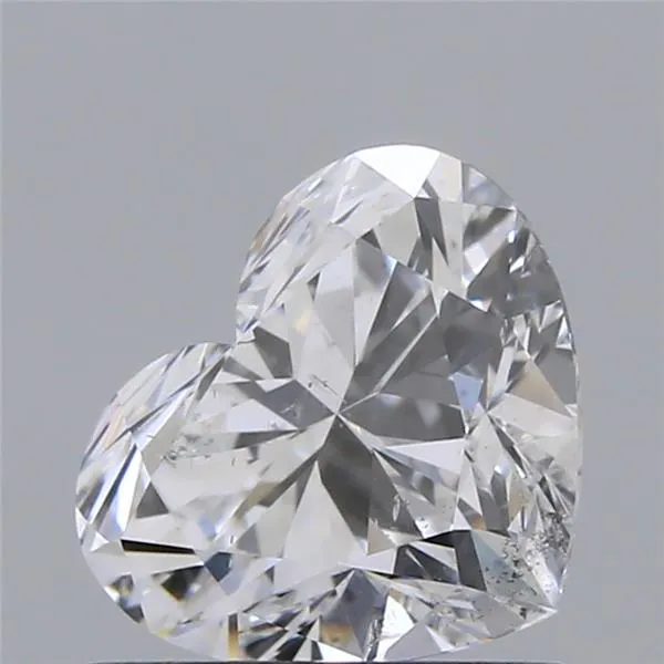 0.81ct Heart Natural Diamond (Colour D, Clarity SI2, GIA Certified)