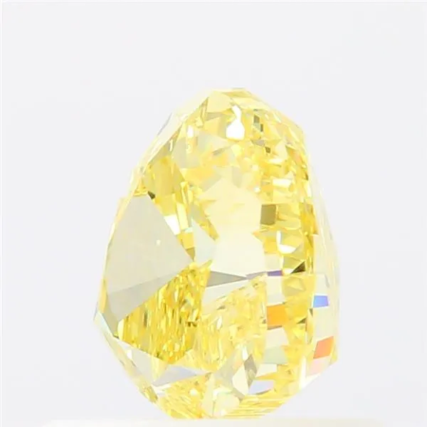 0.81ct Heart Natural Diamond (Colour Fancy Intense Yellow, Clarity VVS1, GIA Certified)