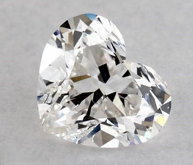 0.81ct Heart Natural Diamond (Colour G, Clarity VS1, GIA Certified)
