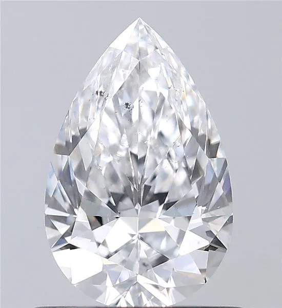 0.82ct Pear Natural Diamond (Colour D, Clarity SI1, GIA Certified)
