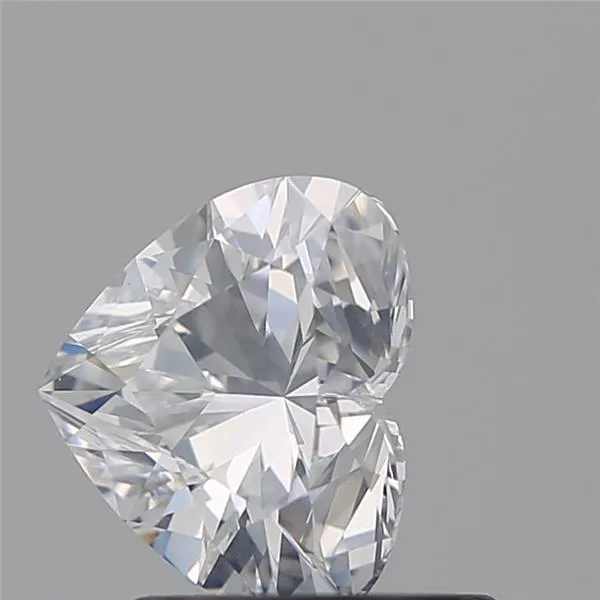 0.85ct Heart Natural Diamond (Colour D, Clarity SI2, GIA Certified)