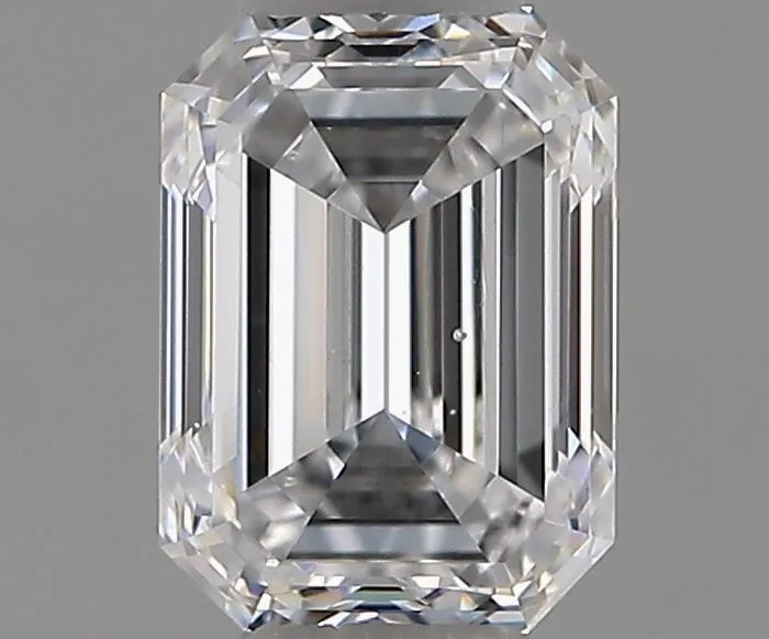 0.90ct Emerald Natural Diamond (Colour D, Clarity SI1, GIA Certified)