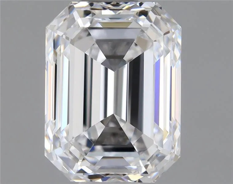 0.90ct Emerald Natural Diamond (Colour D, Clarity VVS1, GIA Certified)