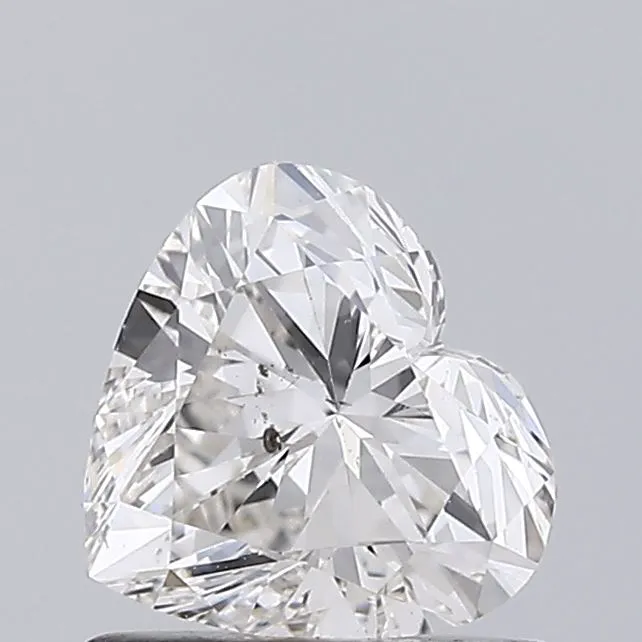 0.90ct Heart Natural Diamond (Colour G, Clarity SI1, Cut VG, IGI Certified)