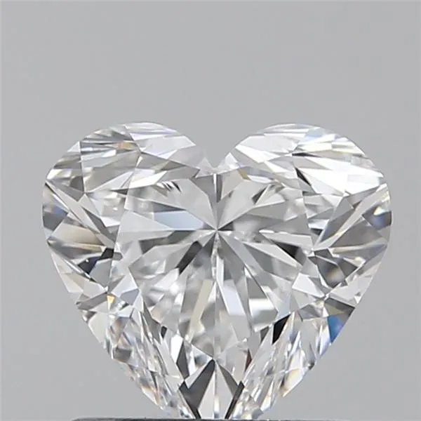 0.91ct Heart Natural Diamond (Colour D, Clarity VS1, Cut EX, GIA Certified)