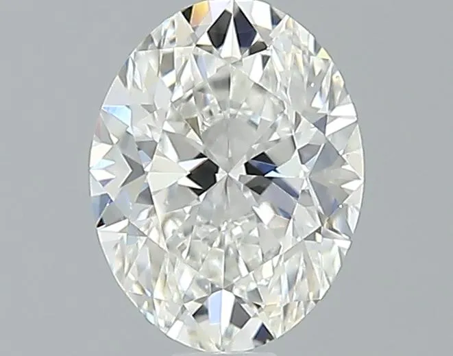 0.91ct Oval Natural Diamond (Colour F, Clarity VS2, Cut GD, GIA Certified)