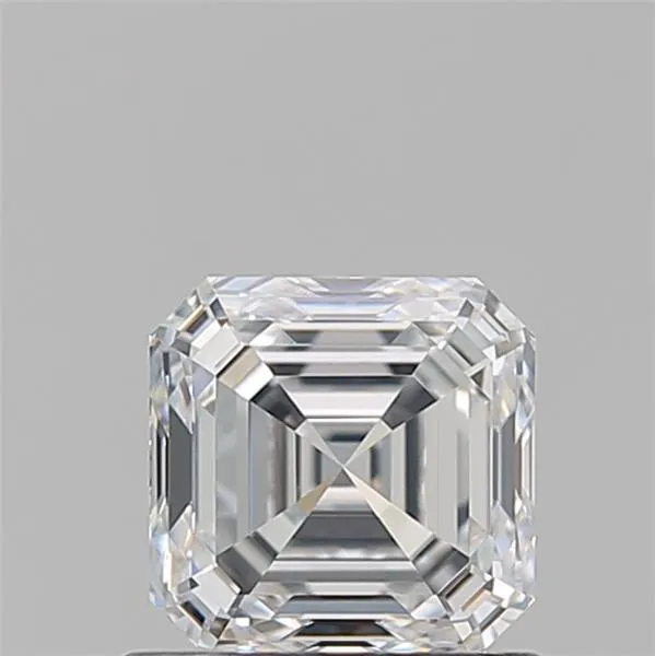 0.93ct Asscher Natural Diamond (Colour D, Clarity VVS2, GIA Certified)