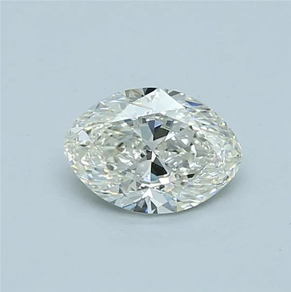 1.00ct Oval Natural Diamond (Colour H, Clarity IF, Cut VG, IGI Certified)