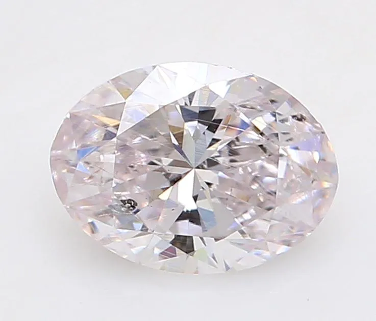 1.00ct Oval Natural Diamond (Colour Very Light Pink, Clarity SI2, GIA Certified)