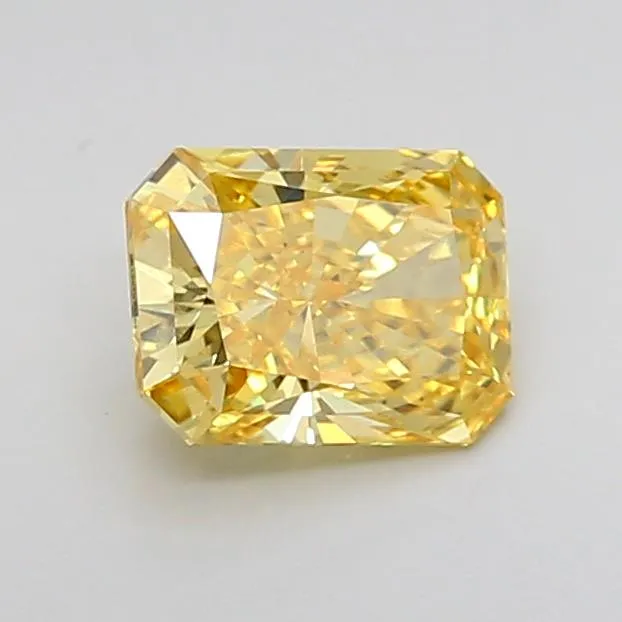 1.00ct Radiant Natural Diamond (Colour Yellow, Clarity VS1, IGI Certified)