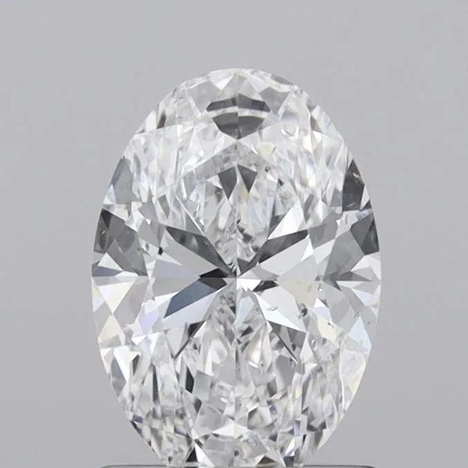 1.01ct Oval Natural Diamond (Colour D, Clarity SI1, GIA Certified)
