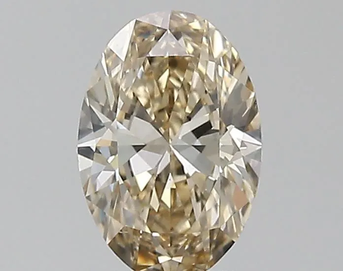 1.01ct Oval Natural Diamond (Colour Fancy, Clarity SI1, GIA Certified)
