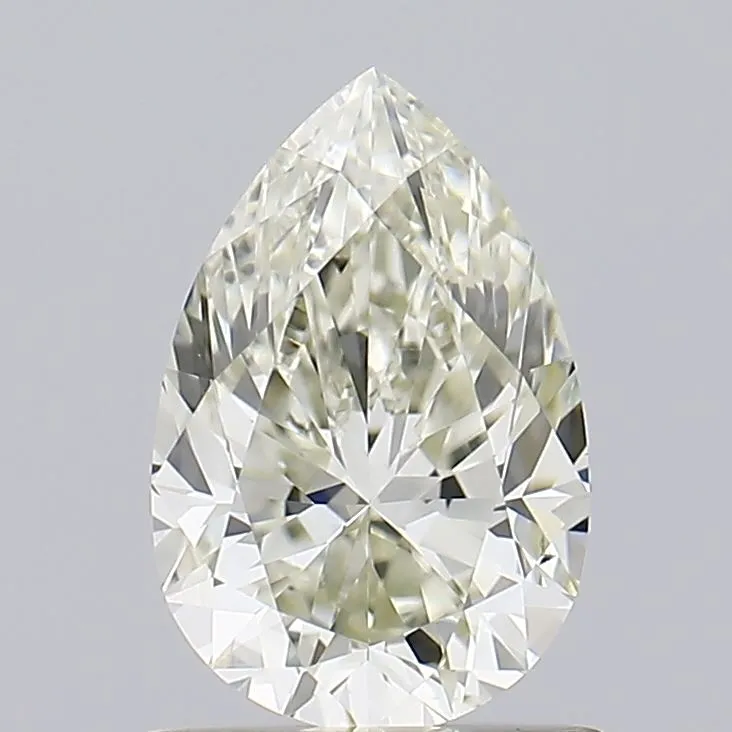 1.01ct Pear Natural Diamond (Colour J, Clarity SI1, Cut VG, IGI Certified)