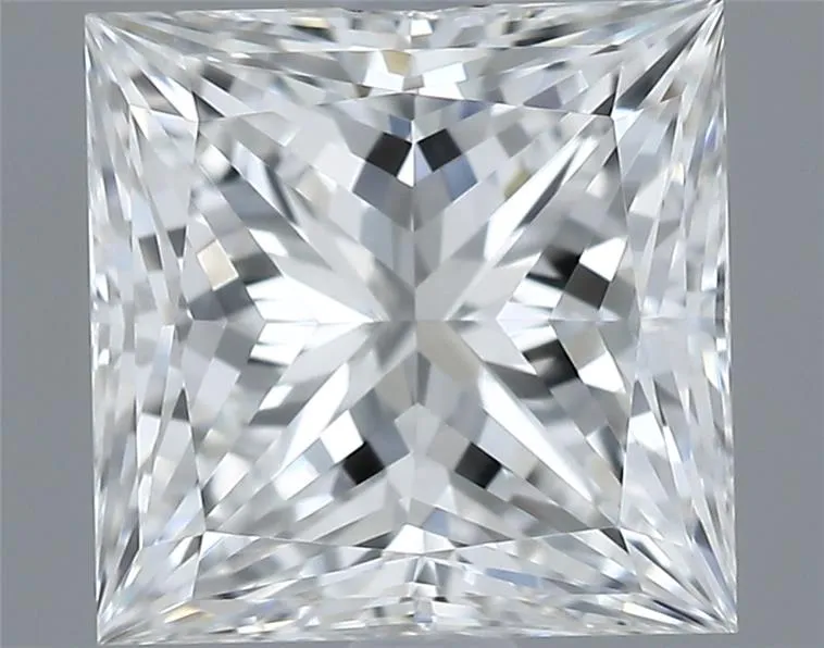 1.01ct Princess Natural Diamond (Colour E, Clarity VVS1, GIA Certified)