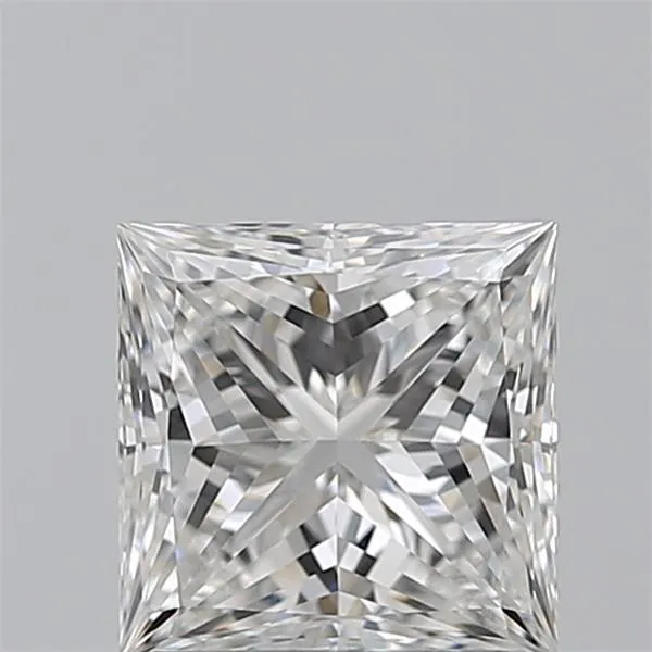 1.01ct Princess Natural Diamond (Colour F, Clarity VVS2, GIA Certified)