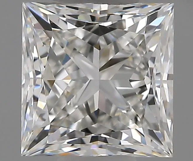 1.01ct Princess Natural Diamond (Colour G, Clarity IF, GIA Certified)